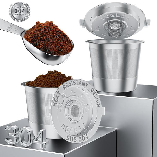 Eptchn Refillable K Cup Filters Stainless Steel Coffee Pod